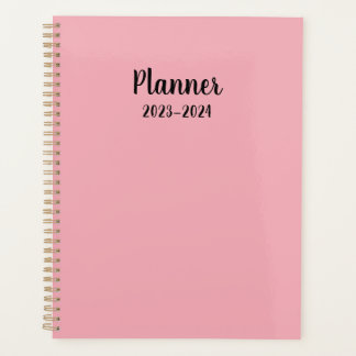 2023-2024 pink Monthly/Weekly Planner