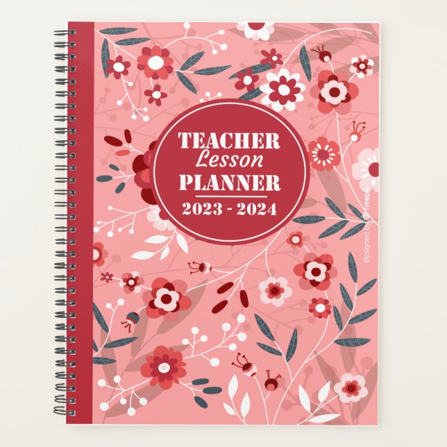 2023-2024 Teacher Lesson Planner (Front)