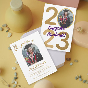 2023 Arch Photo Graduation Announcement