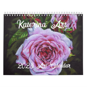 2023 Art Calendar By  Katerina Art
