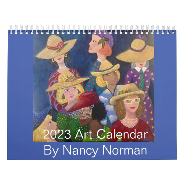 2023 Art Calendar by Nancy Norman (Cover)