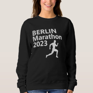 2023 Berlin Marathon Germany German City Run Kilom Sweatshirt