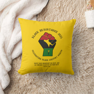 2023 BLACK HISTORY MONTH Resistance Cushion