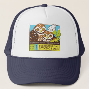 2023 Burrowing Owl Symposium Trucker Hat