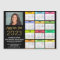 2023 Calendar Business Modern Script Photo Magnet