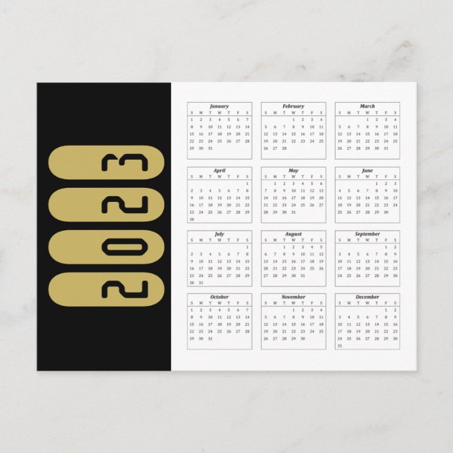 2023 Calendar Card (Front)