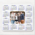 2023 Calendar Custom Photo Modern Minimalist Mouse Pad<br><div class="desc">2023 Calendar Custom 4 Photo Modern Minimalist Mouse Pad.</div>