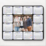 2023 Calendar Custom Photo Modern Simple Mouse Pad<br><div class="desc">2023 Calendar Custom Family Photo Modern Simple Mouse Pad.</div>