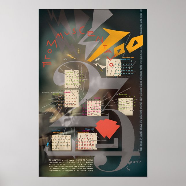 2023 CALENDAR FLOMMus CENTAVo  Poster (Front)