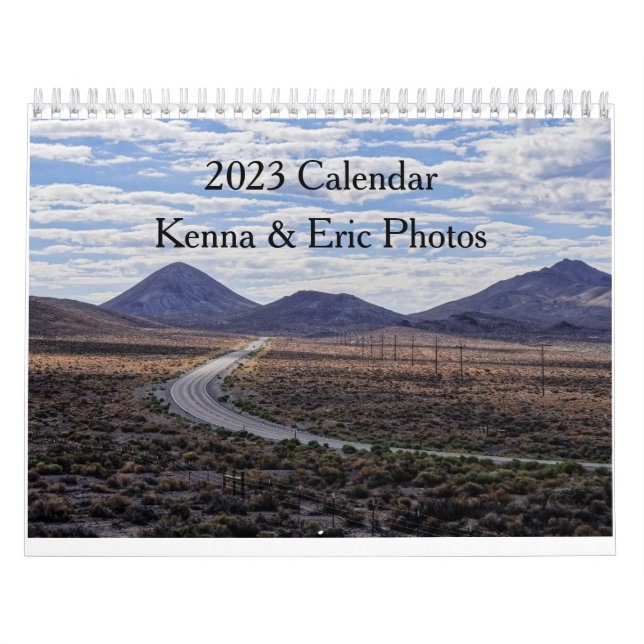 2023 Calendar Nature Photos by Kenna and Eric (Cover)