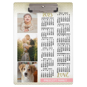 2023 Calendar (See Description for Newest Version) Clipboard