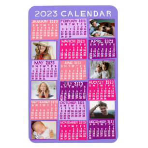 2023 Calendar (See Description for Newest Version) Magnet