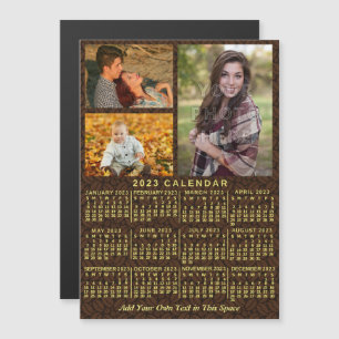2023 Calendar (See Description for Newest Version) Magnetic Invitation