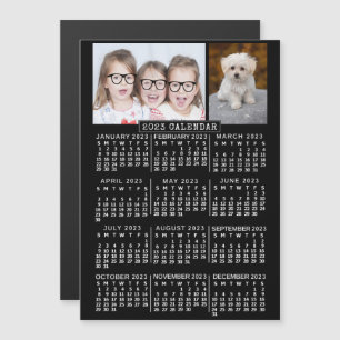 2023 Calendar (See Description for Newest Version) Magnetic Invitation