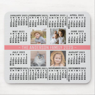 2023 Calendar (See Description for Newest Version) Mouse Pad