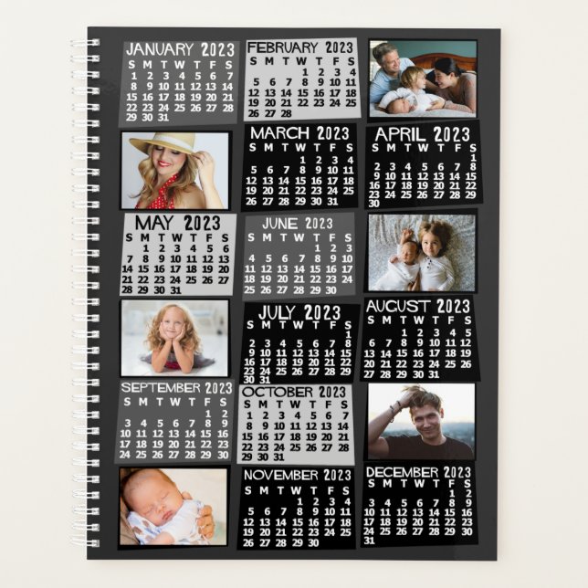 2023 Calendar (See Description for Newest Version) Planner (Front)