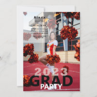 2023 Cheerleader Photo Graduation Party 