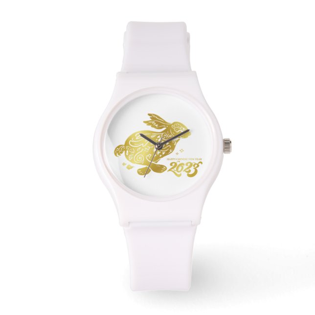 2023 Chinese New Year of the Rabbit Watch (Front)