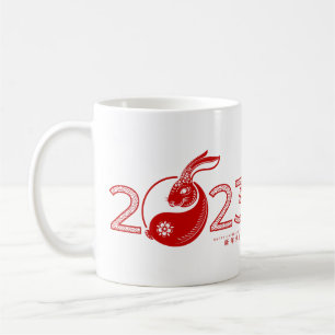 2023 Chinese Year of the Rabbit, ornamental  Coffee Mug