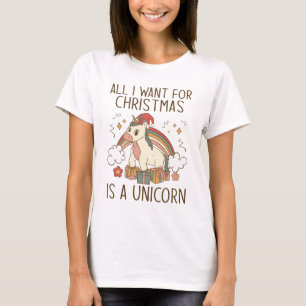 2023 Christmas Unicorn Wish T-Shirt