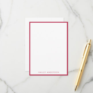 2023 Colour of the Year: Viva Magenta Personalise Enclosure Card