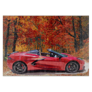 2023 corvette cutting board