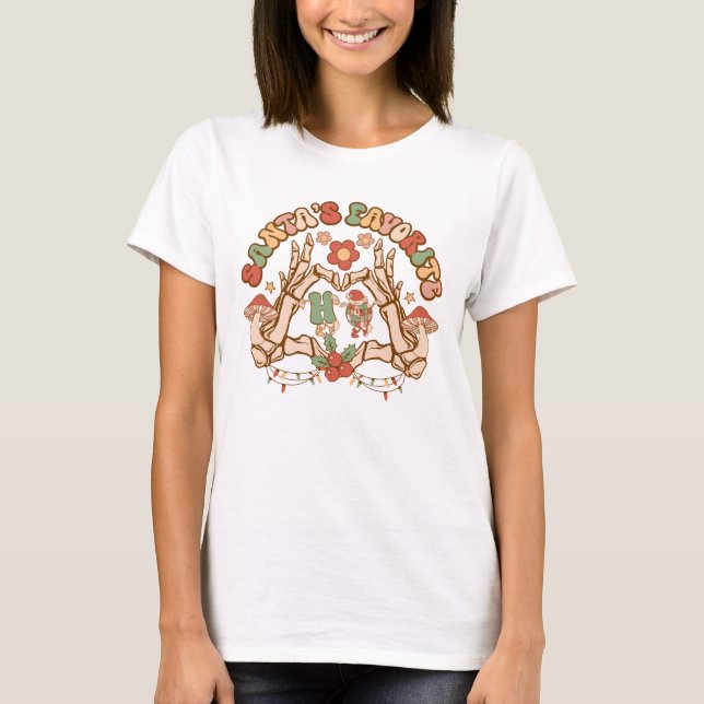 2023 Enchanted Winter Floral & Mystical Skeleton  T-Shirt (Front)
