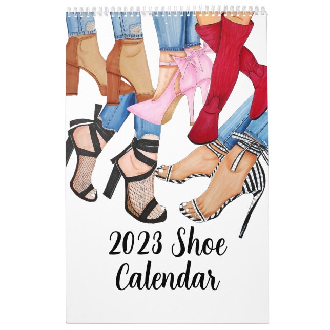 2023 Fashion Shoe Calendar (Cover)