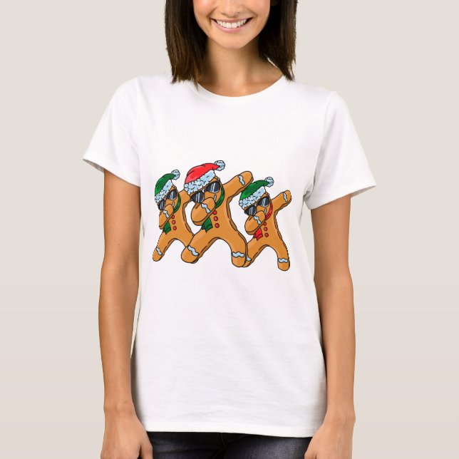 2023 Festive Treats: Christmas Cookies Sunglasses T-Shirt (Front)