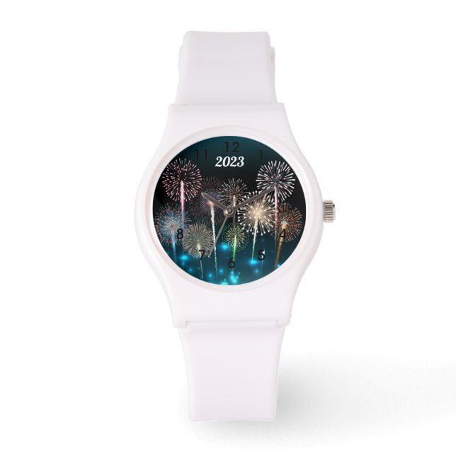 2023 Fireworks Happy New Year Watch (Front)