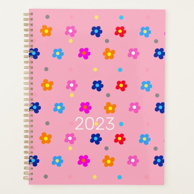 2023 Flower Power  Planner (Front)