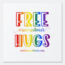 2023 Free Hugs Small Event Sign