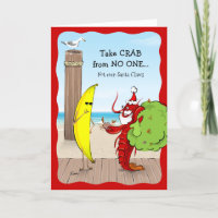 2023 Funny Banana and Santa Claws Lobster