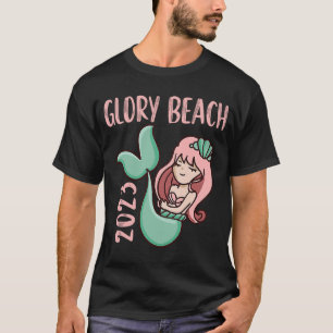 2023 Glory Beach Vacation Cute Mermaid T-Shirt