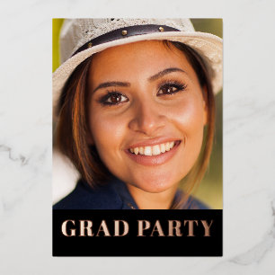 2023 Graduation Party 2 Photo Rose Gold
