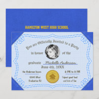 2023 Graduation Photo Diploma Degree Certificate