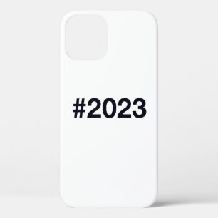 2023 Hashtag 2 Birthday Anniversary iPhone 12 Case