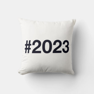 2023 Hashtag 2 Birthday Anniversary Cushion