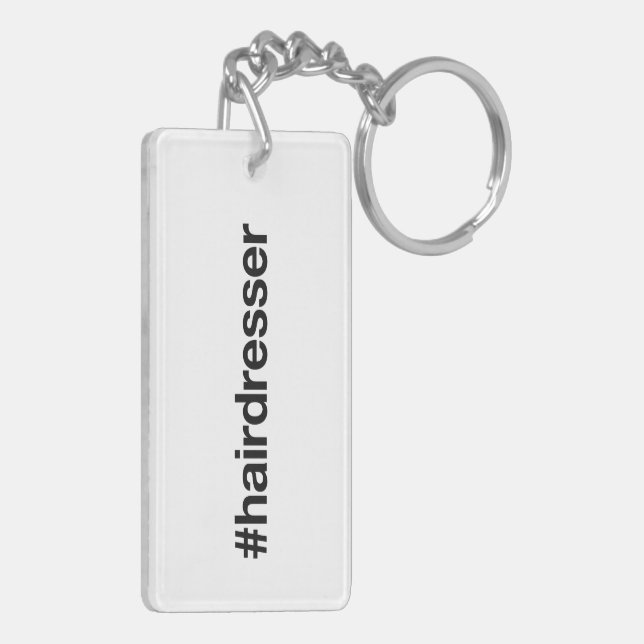 2023 Hashtag 2 Birthday Anniversary Key Ring (Back Left)