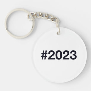 2023 Hashtag Key Ring