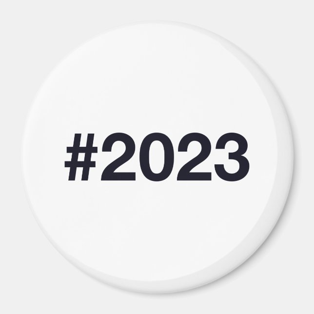 2023 Hashtag Magnet (Front)