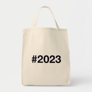 2023 Hashtag Tote Bag