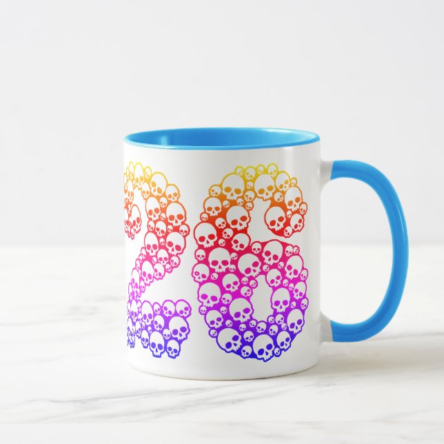 2023 In Colourful Skulls Mug (Right)