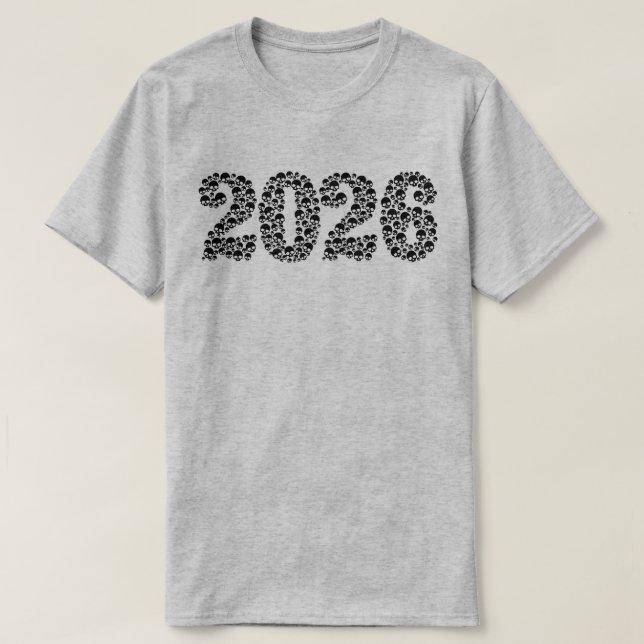 2023 in Skulls T-Shirt (Design Front)