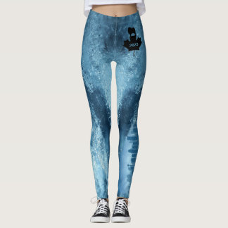 2023 KCC Natl Specialty Logo Leggings Calgary Sky