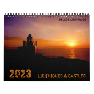 2023 LIGHTHOUSE & CASTLE CALENDAR