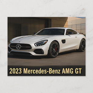 2023 Mercedes-Benz AMG GT Modern Luxury Sports Car Postcard