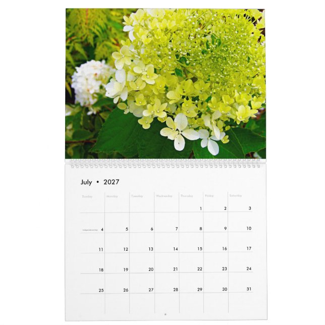 2023 My Rubio Garden Elegant Hydrangeas Calendar (Jul 2027)