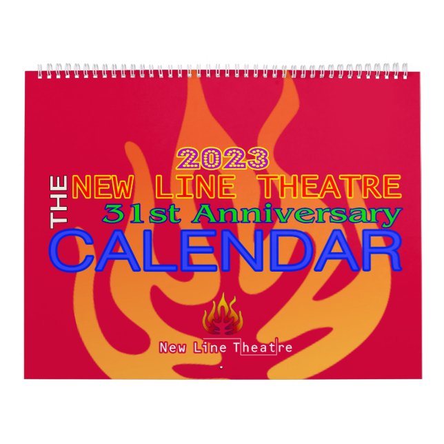 2023 New Line Theatre Calendar (Cover)