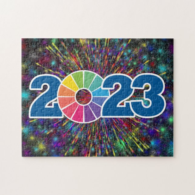 2023 New Year Puzzle (Horizontal)